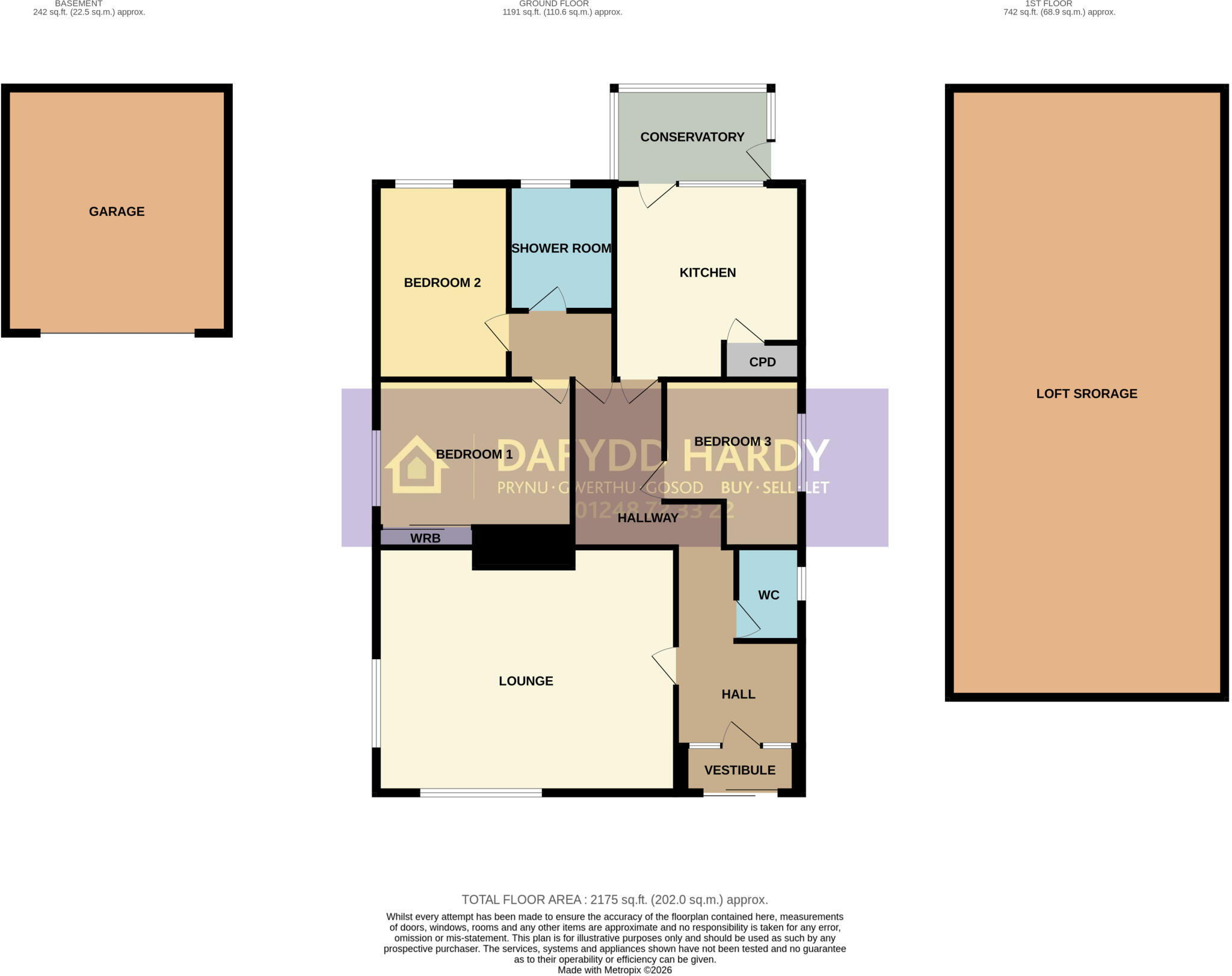 Glan Y Don Parc, Bull Bay, Amlwch, Isle of Anglesey, LL68 floorplan