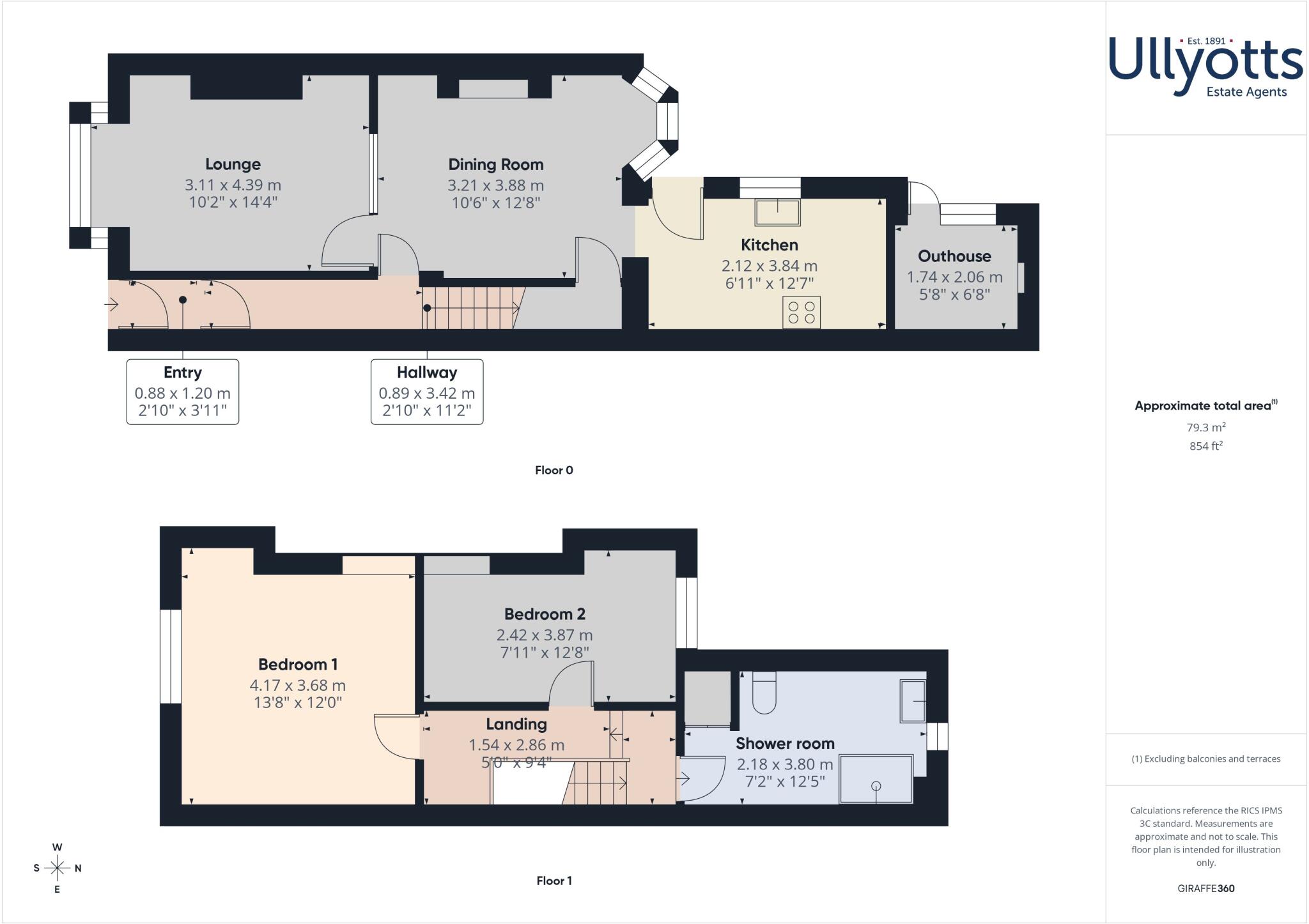 Brett Street, Bridlington floorplan