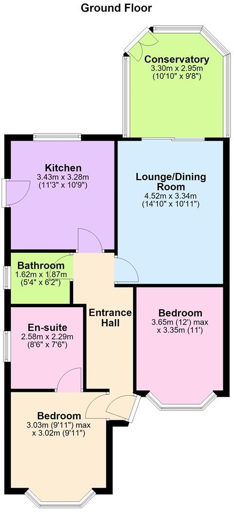 Almond Way, Earl Shilton floorplan