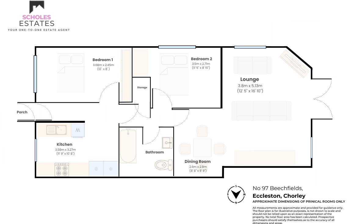 Beechfields, Eccleston, Chorley, Lancashire floorplan