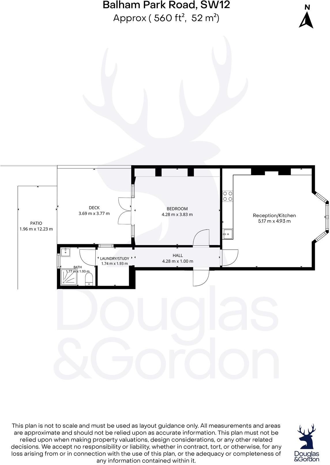 Balham Park Road, SW12 floorplan