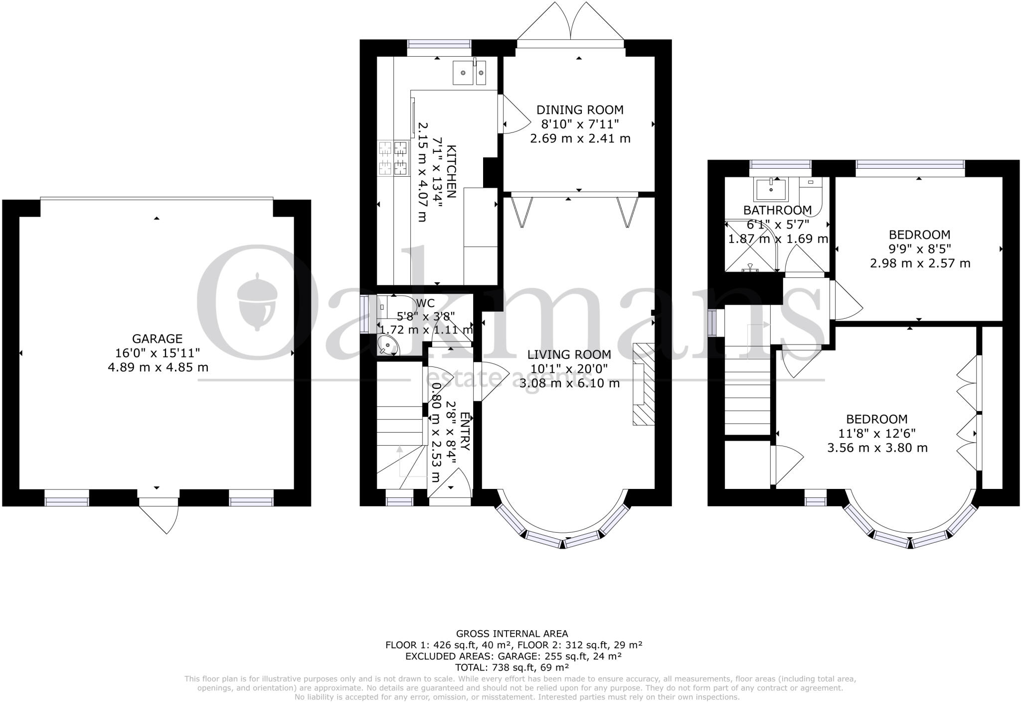 Woolacombe Lodge Road, Birmingham, B29 floorplan