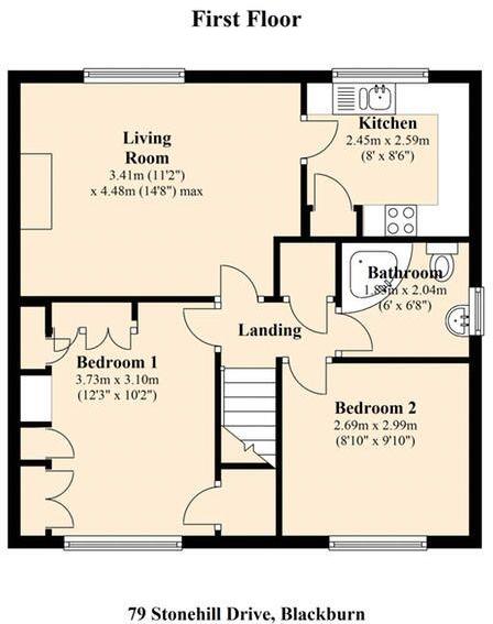Stone Hill Drive, Blackburn floorplan