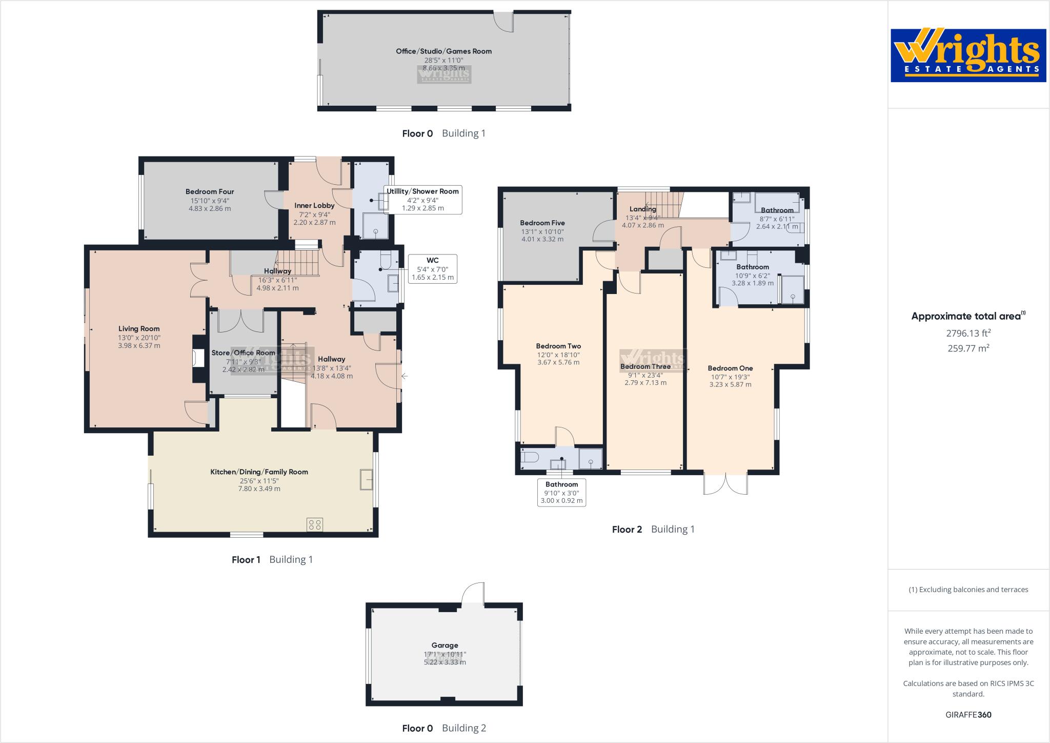 West Way, Broadstone, Dorset, BH18 floorplan