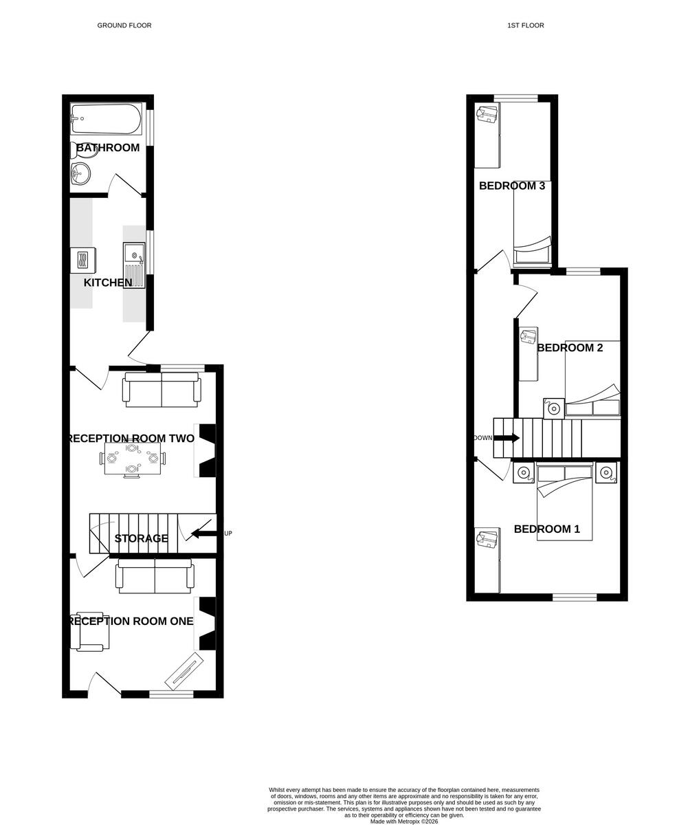 Collinson Road, Goldenhill, ST6 5RS floorplan