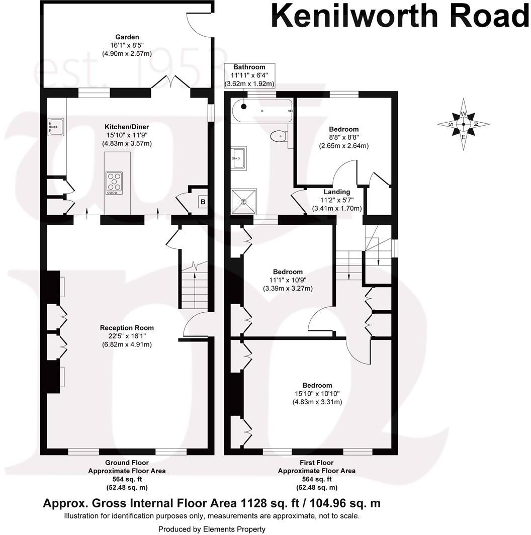 Kenilworth Road, Mile End, E3 floorplan