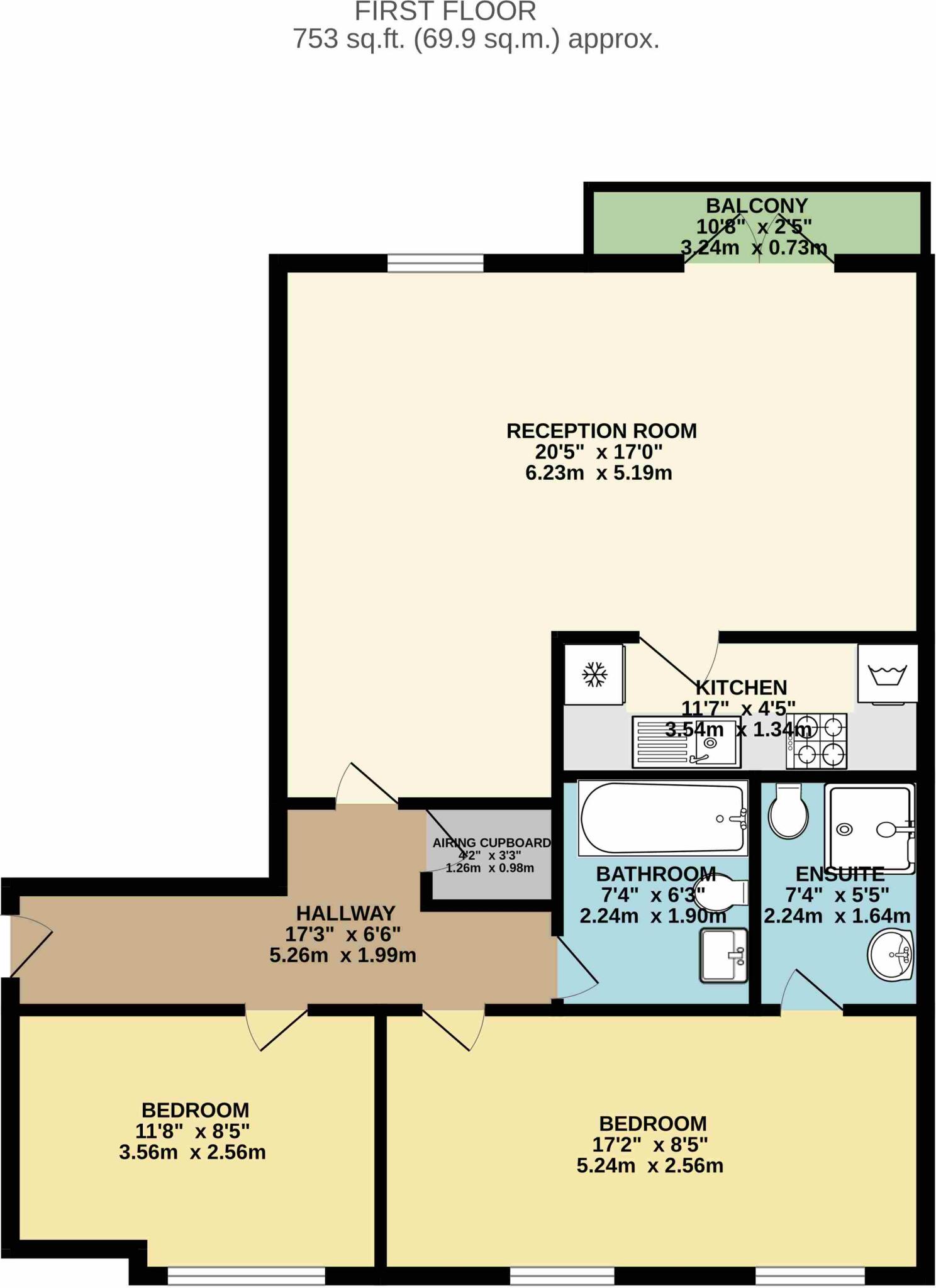 Creswell House, Hirst Crescent, WEMBLEY, HA9 7HJ, UNITED KINGDOM floorplan