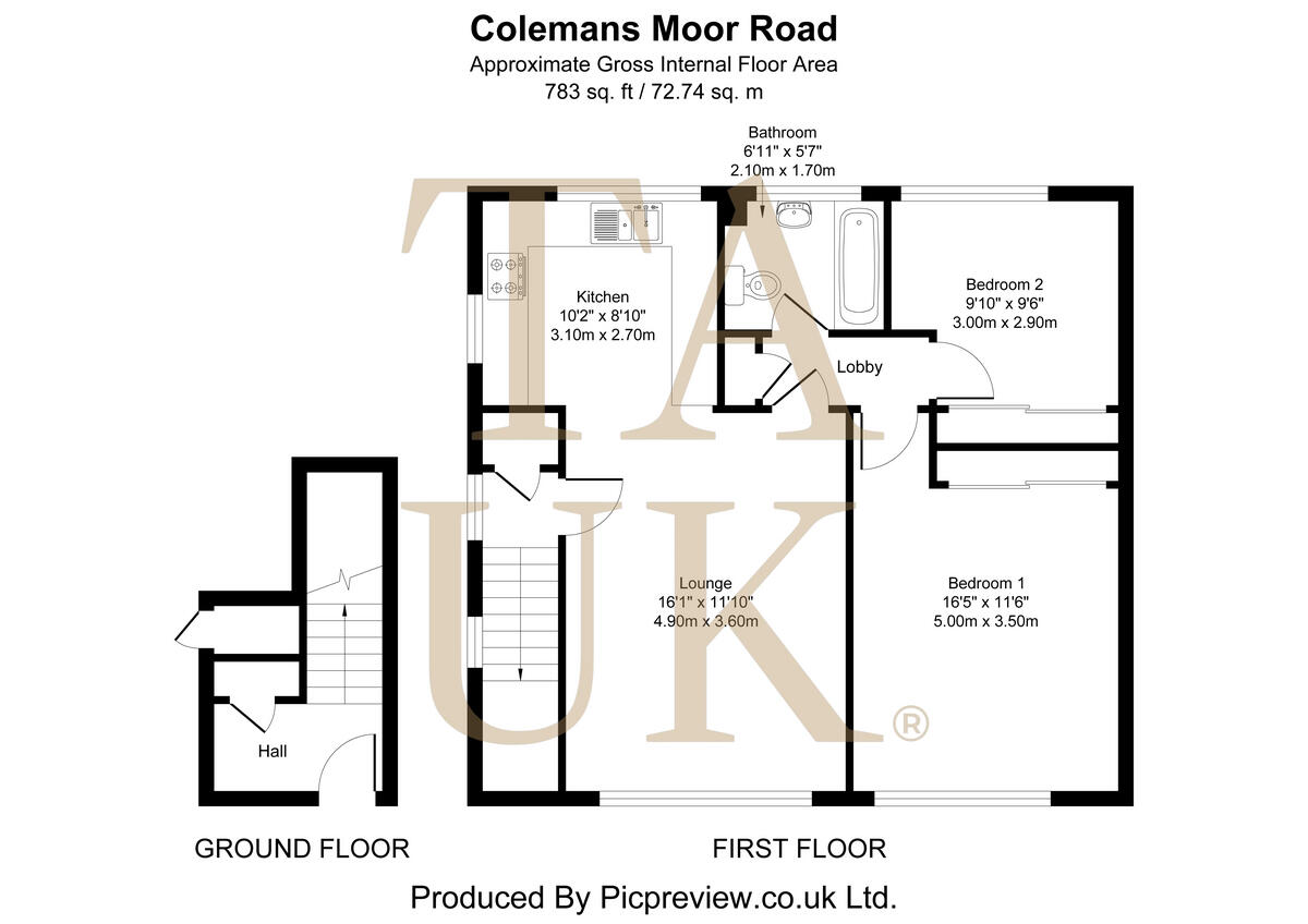 Colemans Moor Road, Reading, RG5 floorplan