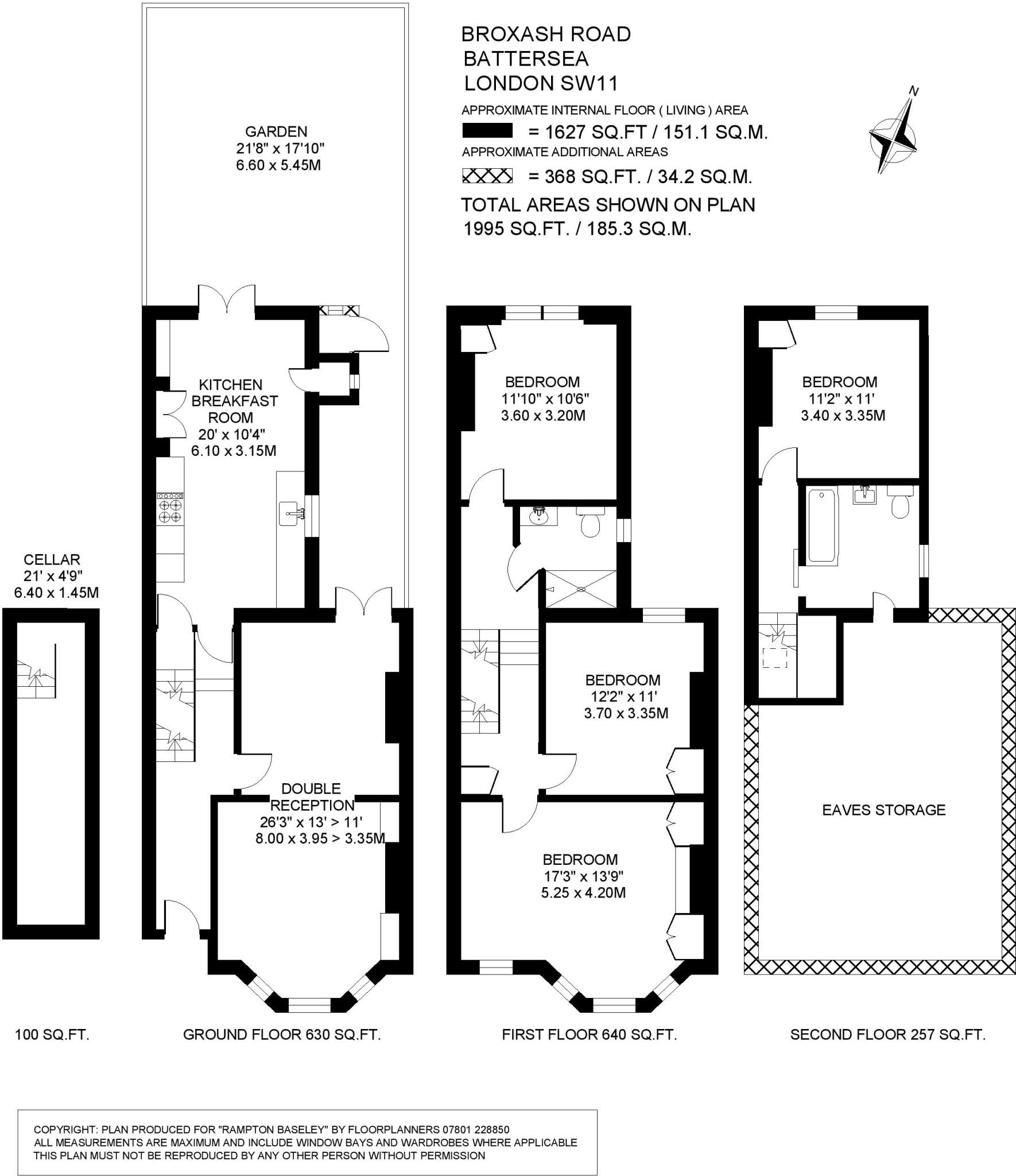 Broxash Road, SW11 floorplan