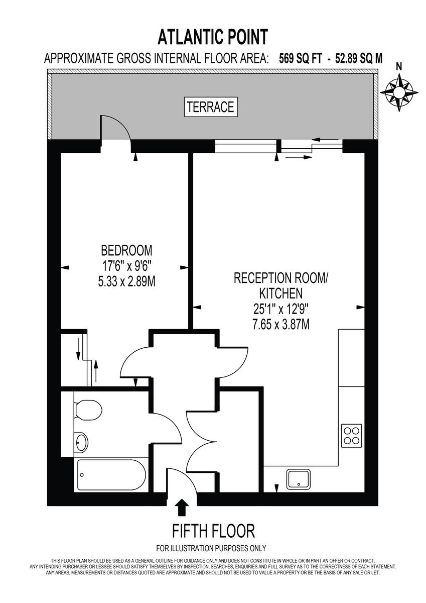 Harrison Walk, Greenwich, SE10 floorplan