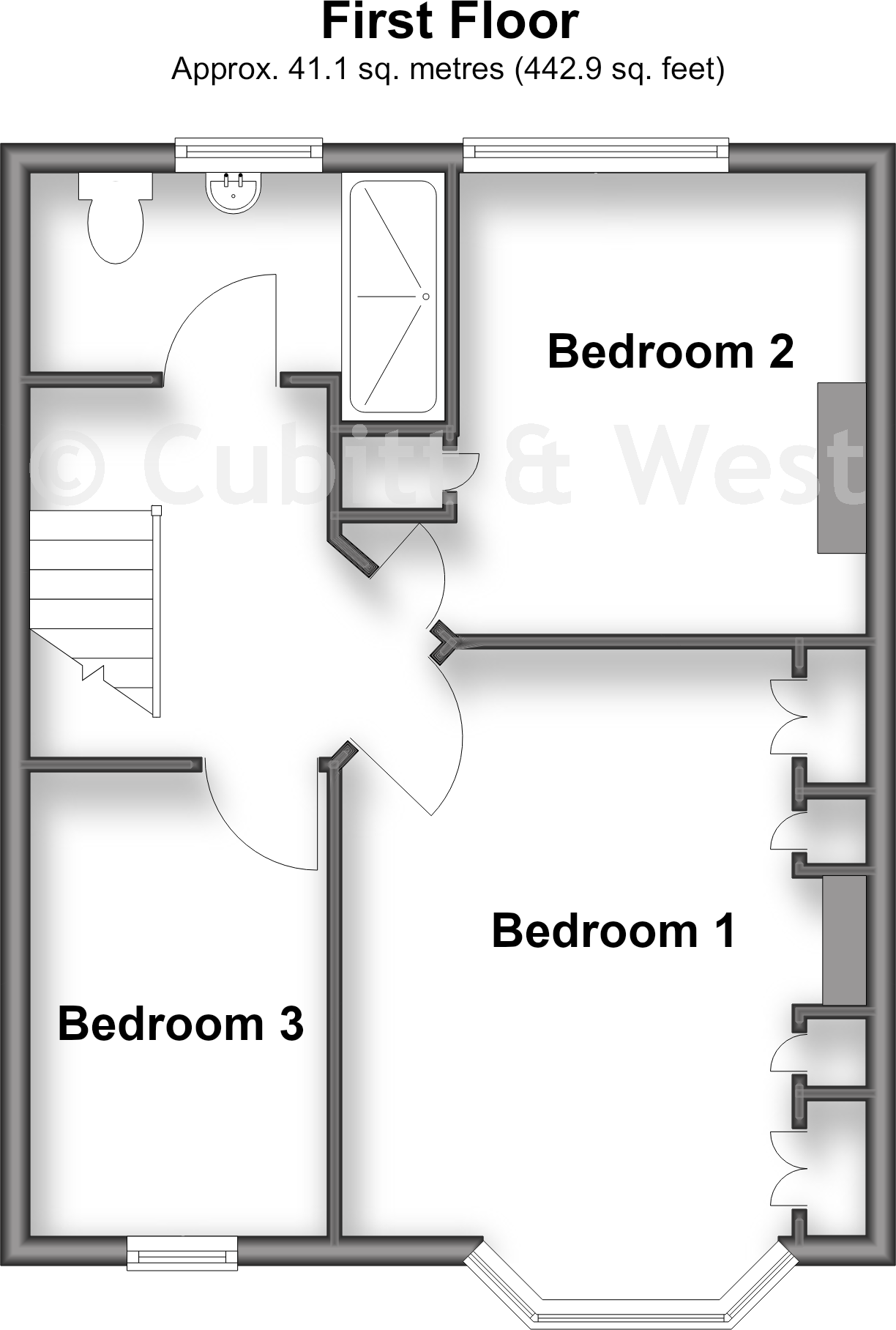 Hewett Road, Portsmouth, Hampshire floorplan