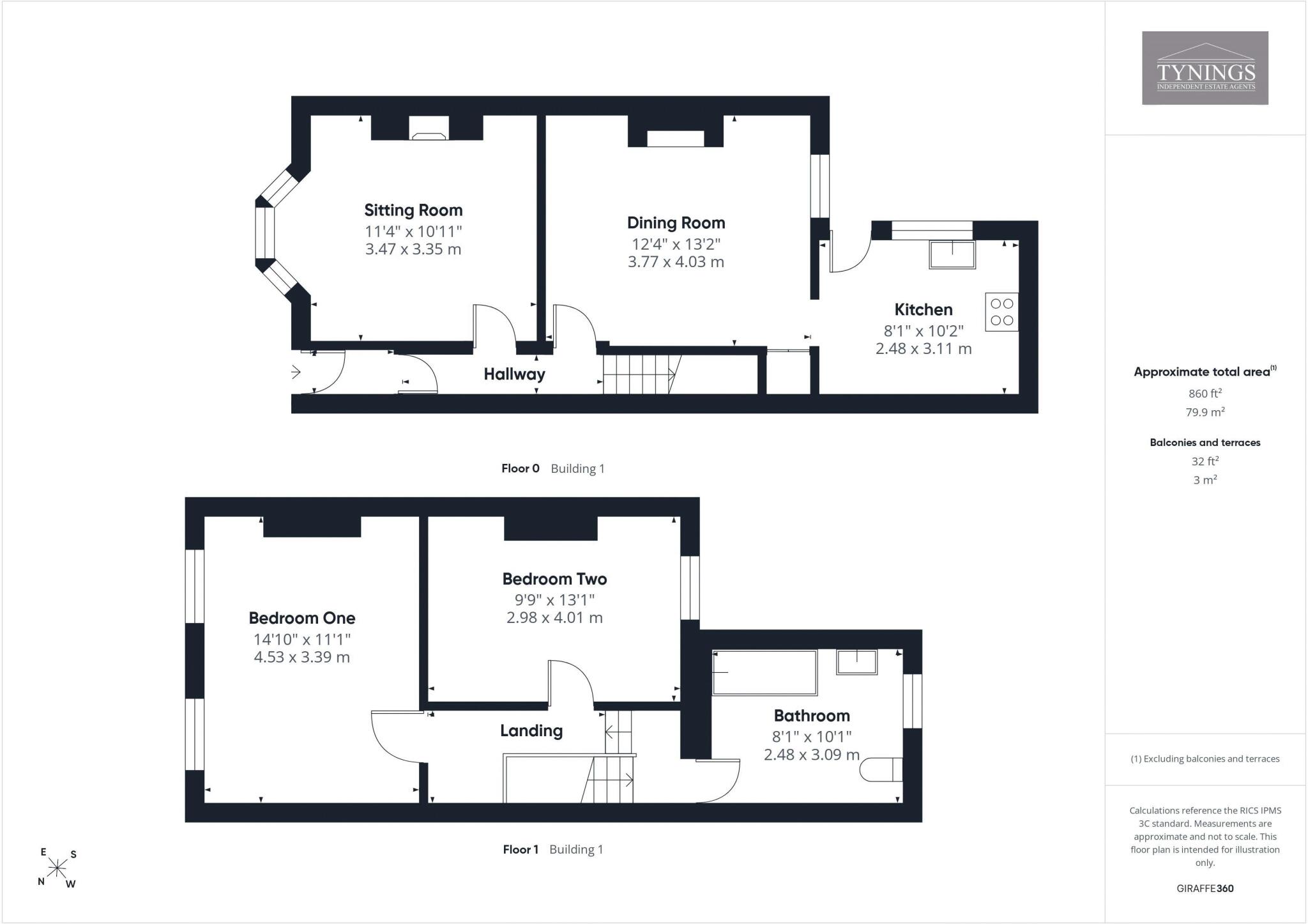 South Avenue, Oldfield Park, Bath floorplan