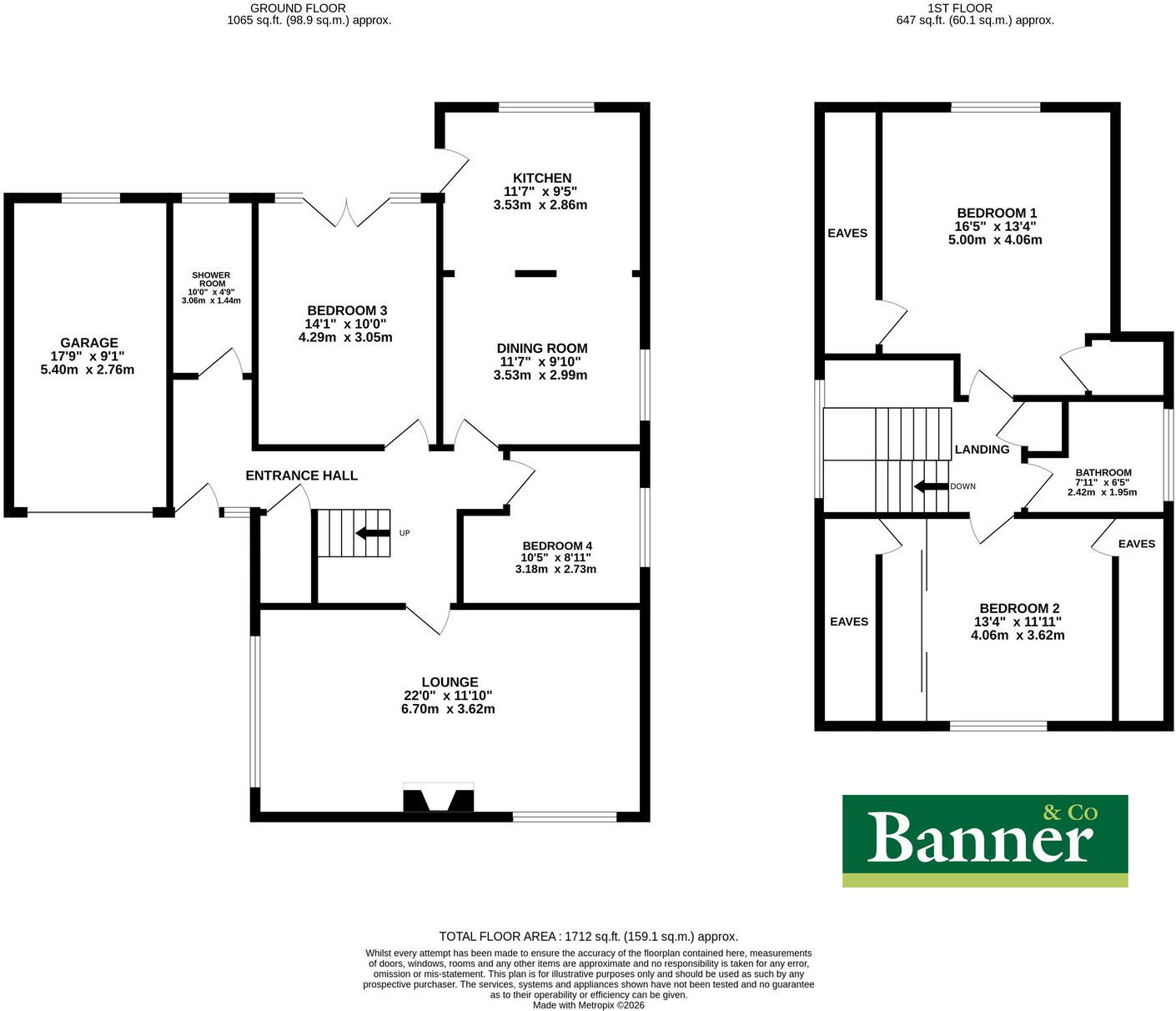 Kingsley Drive, Appleton, Warrington, WA4 5AF floorplan
