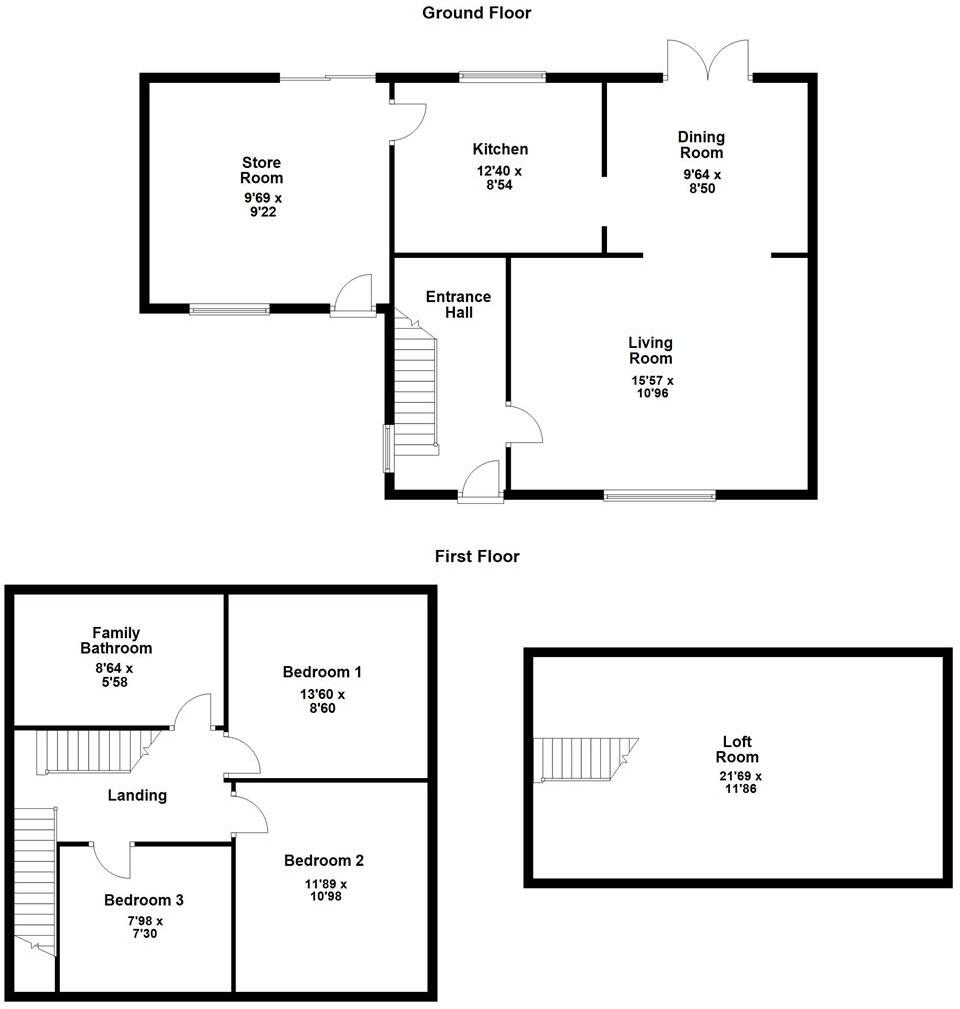Peaselands, Desborough, Kettering floorplan