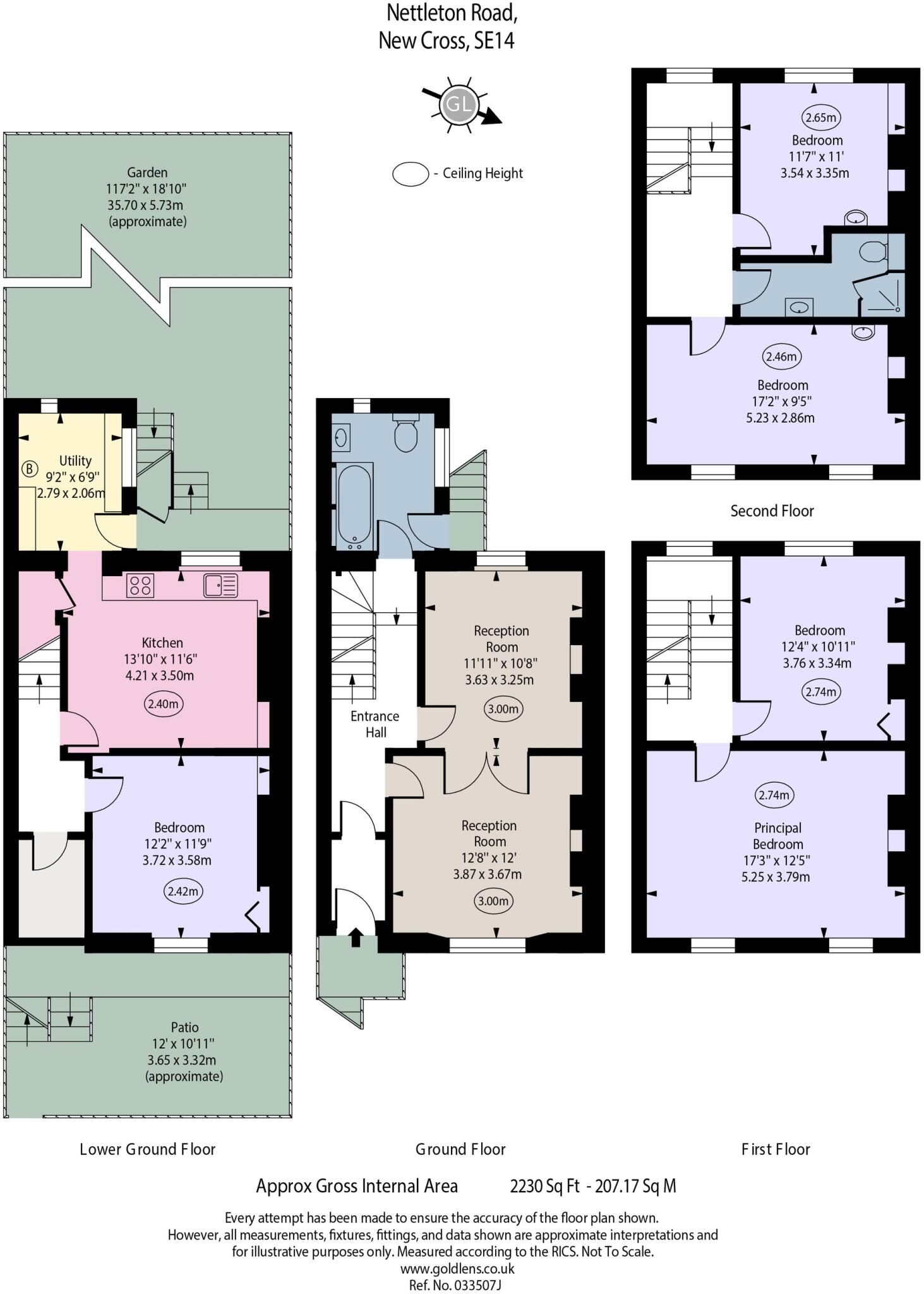 Nettleton Road, London, SE14 floorplan