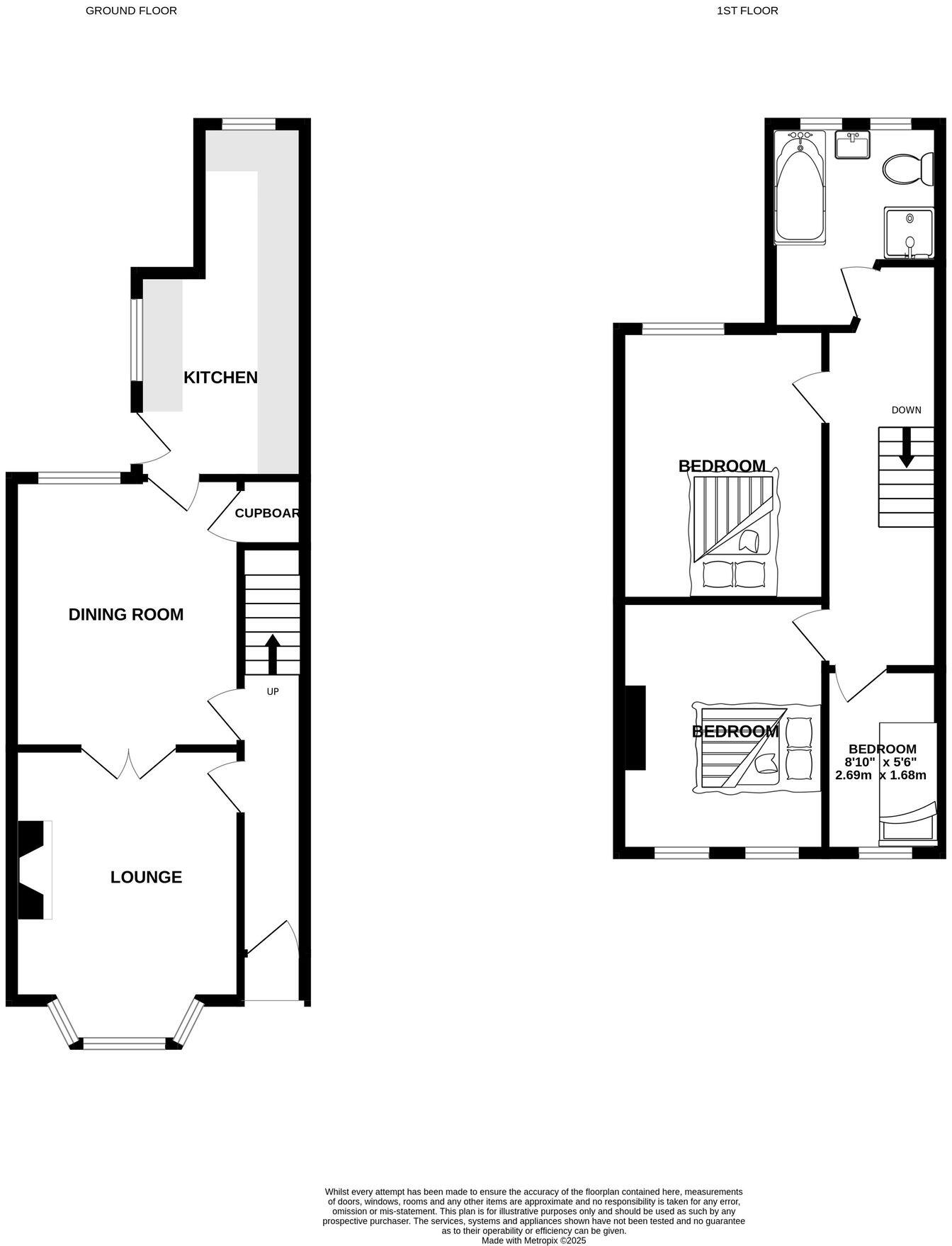 Albert Promenade, Loughborough, LE11 1RF floorplan