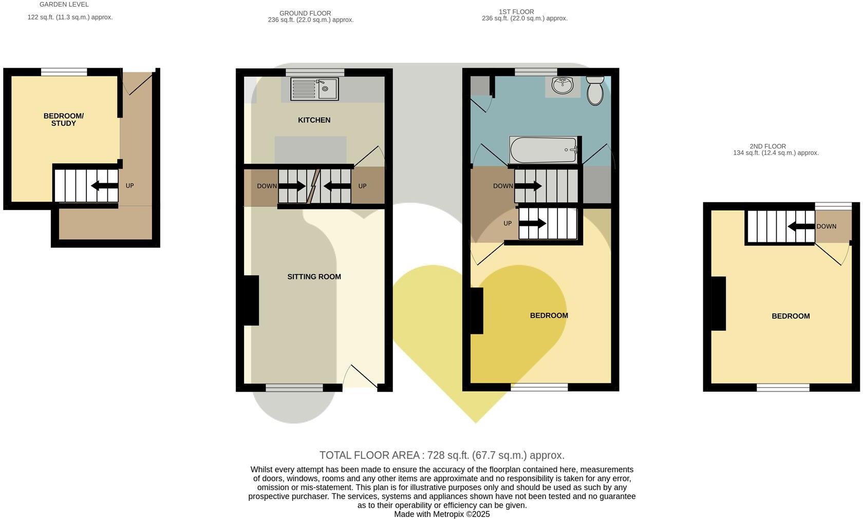 York Street, Cowes floorplan