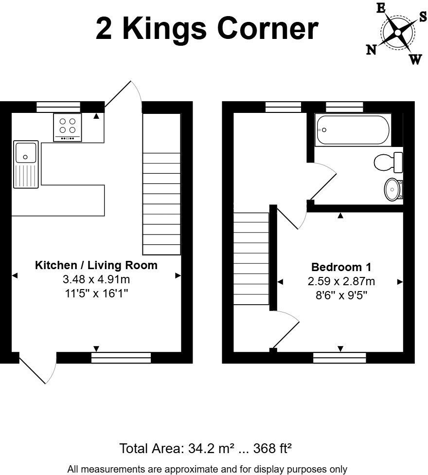 Kings Corner, Pewsey, Wiltshire, SN9 floorplan