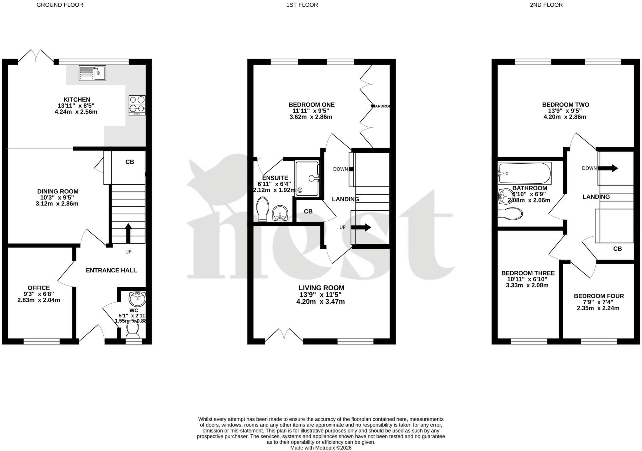 Birkbeck Chase, West Wick, Weston-super-mare floorplan