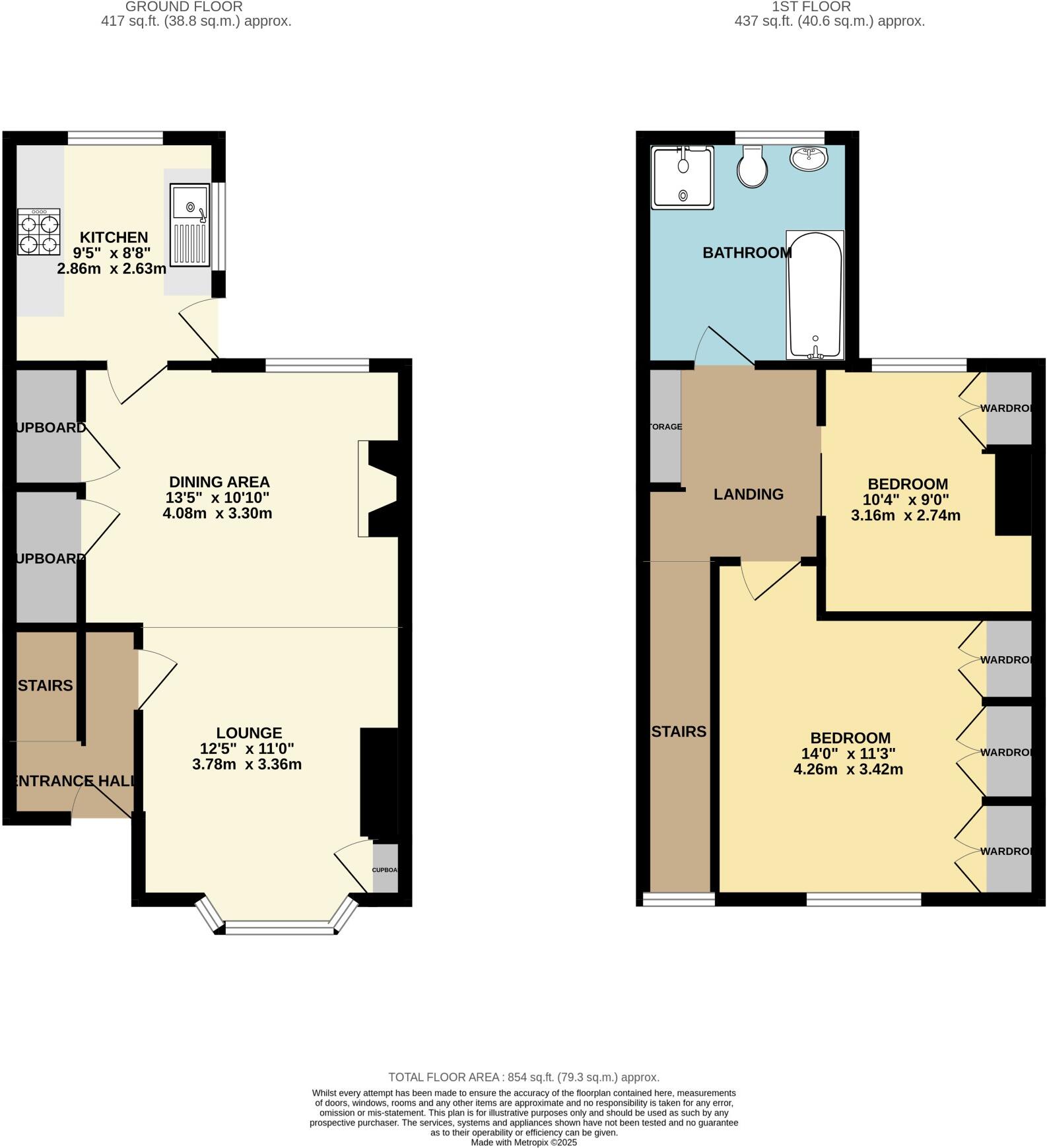 Pencerrig Street, CF83 floorplan