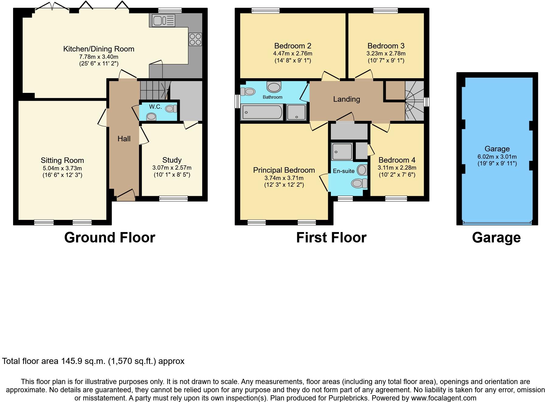 Westlake Gardens, Bramley, RG26 floorplan