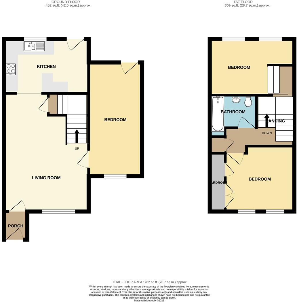 Trencreek Close, St. Erme, Truro floorplan