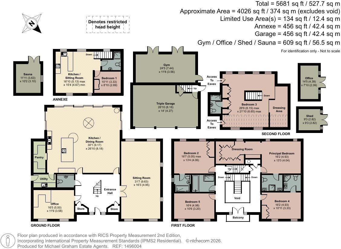 Turnberry Lane, Collingtree Park, Northamptonshire, NN4 floorplan
