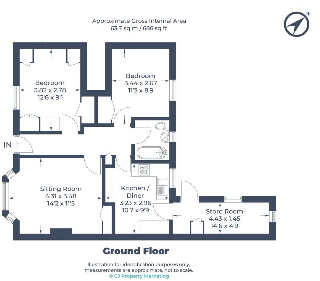 Chapel Row, Harefield, UB9 floorplan