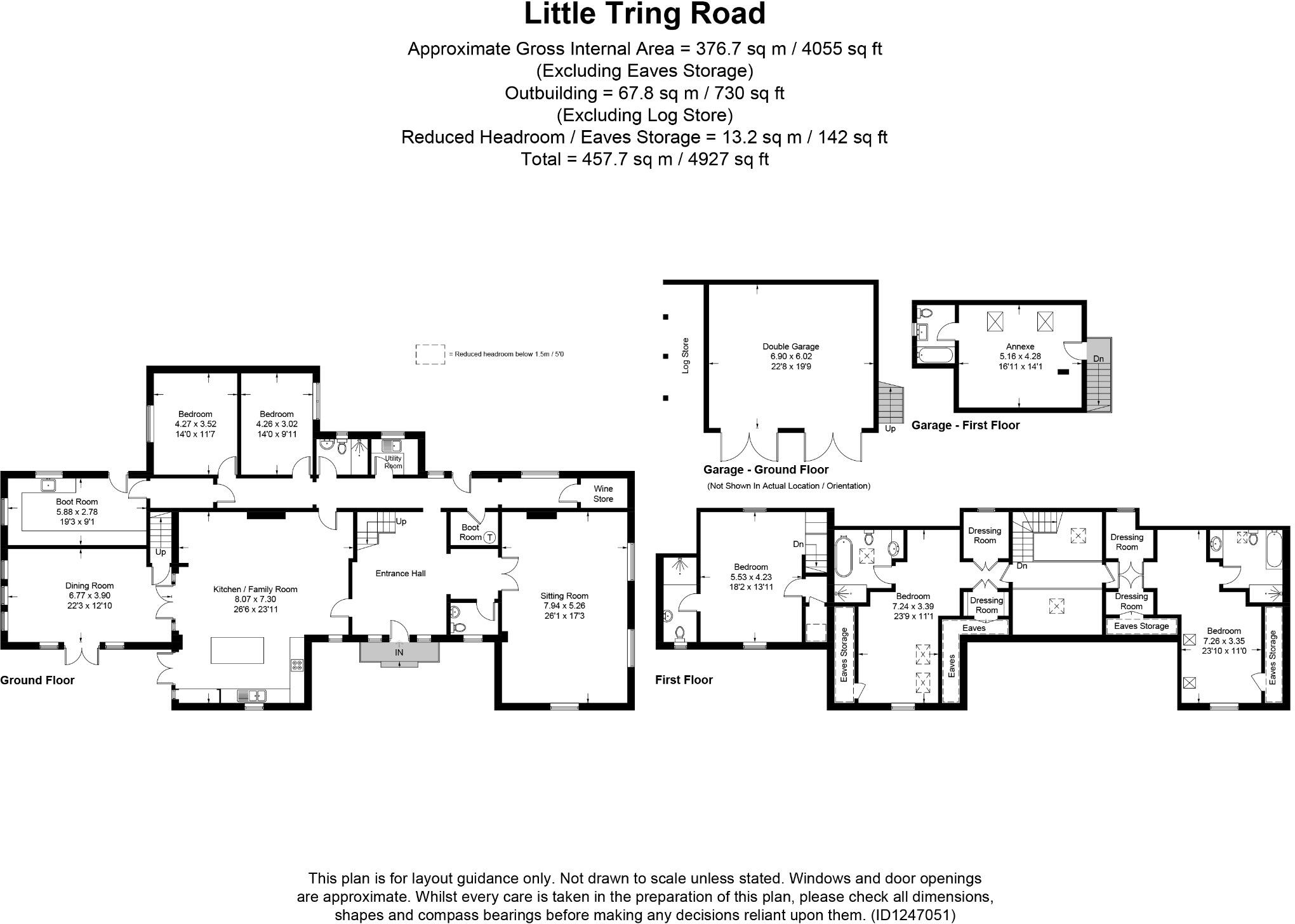 Little Tring, Tring, Hertfordshire, HP23 floorplan