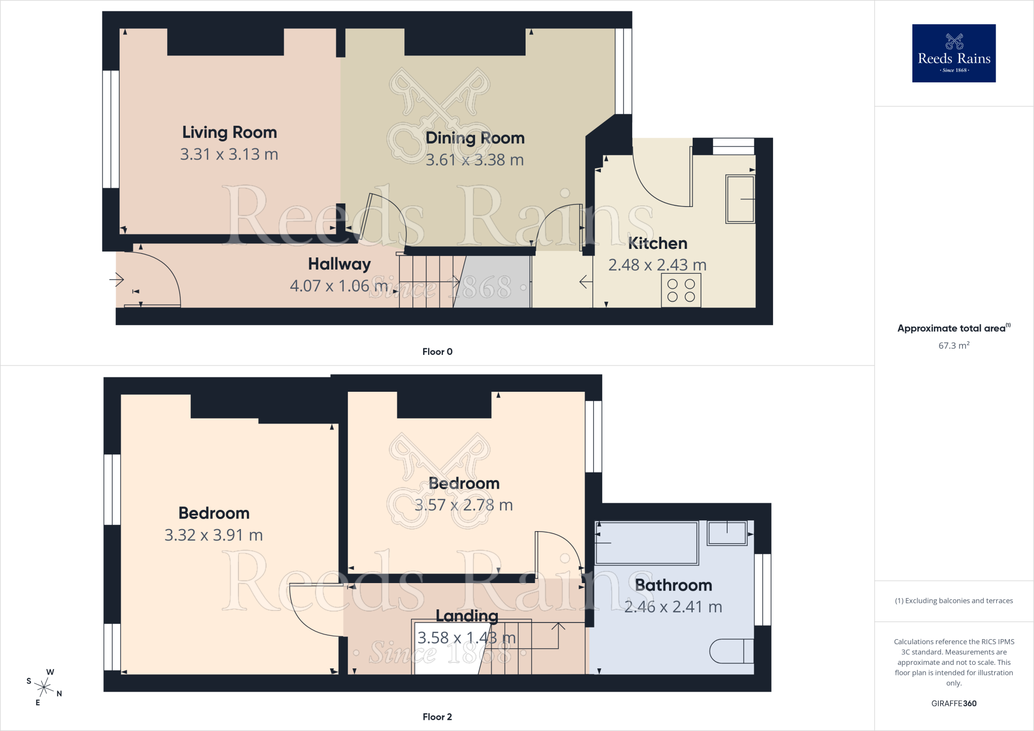 Ash Road, Denton, Manchester, Greater Manchester, M34 floorplan