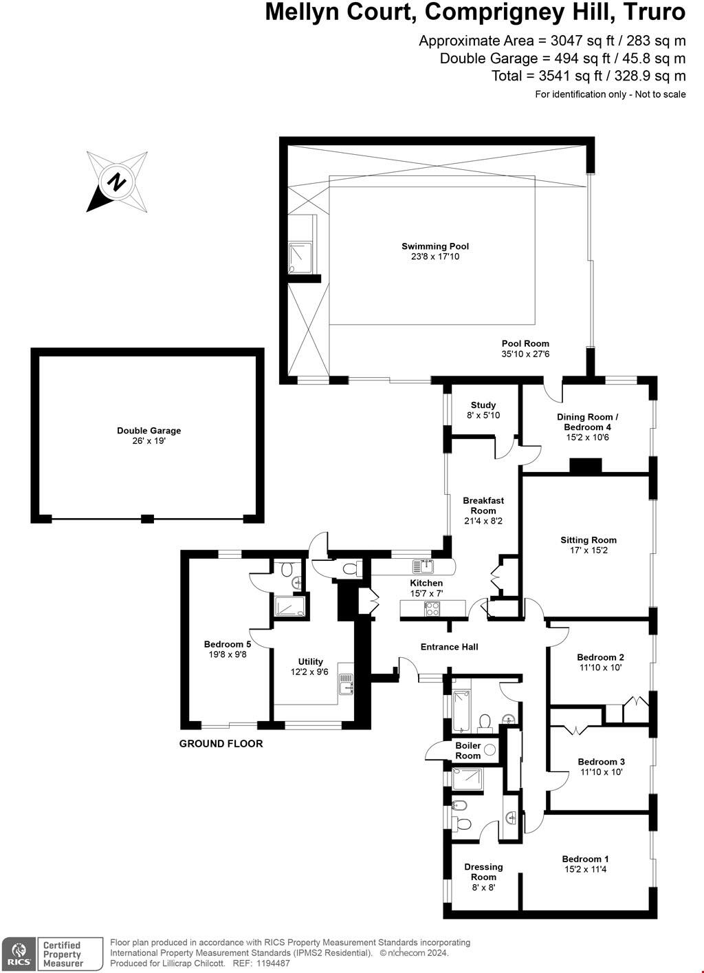 Kenwyn, Truro, Cornwall floorplan