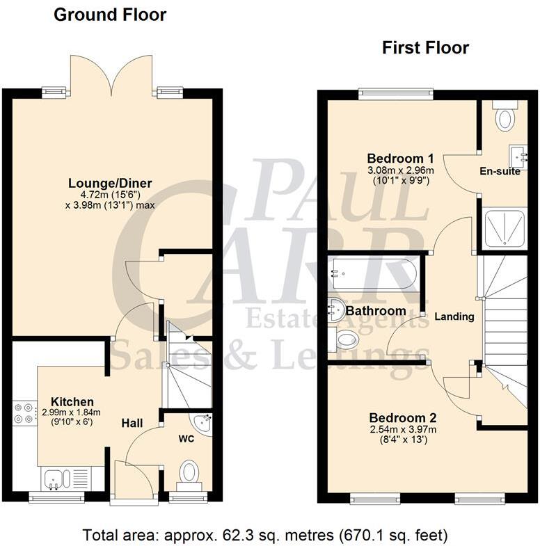 Bridgeman Way, Lichfield, WS14 0AL floorplan