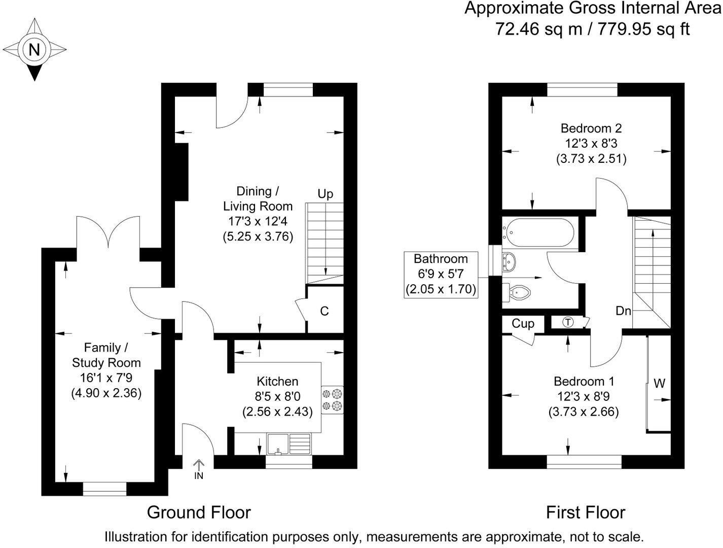 Golding Close, Thatcham, RG19 4FG floorplan