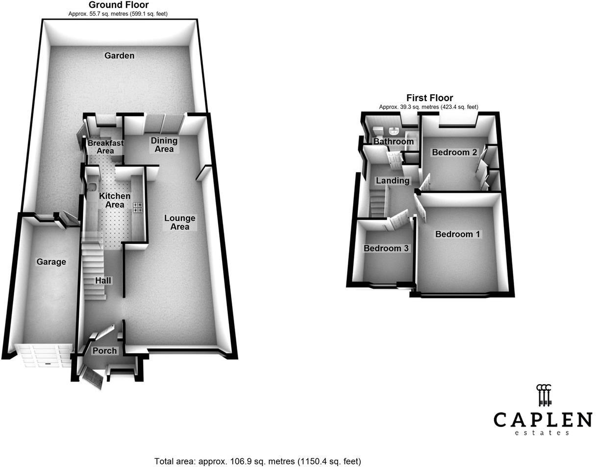 Clavering Gardens, West Horndon floorplan