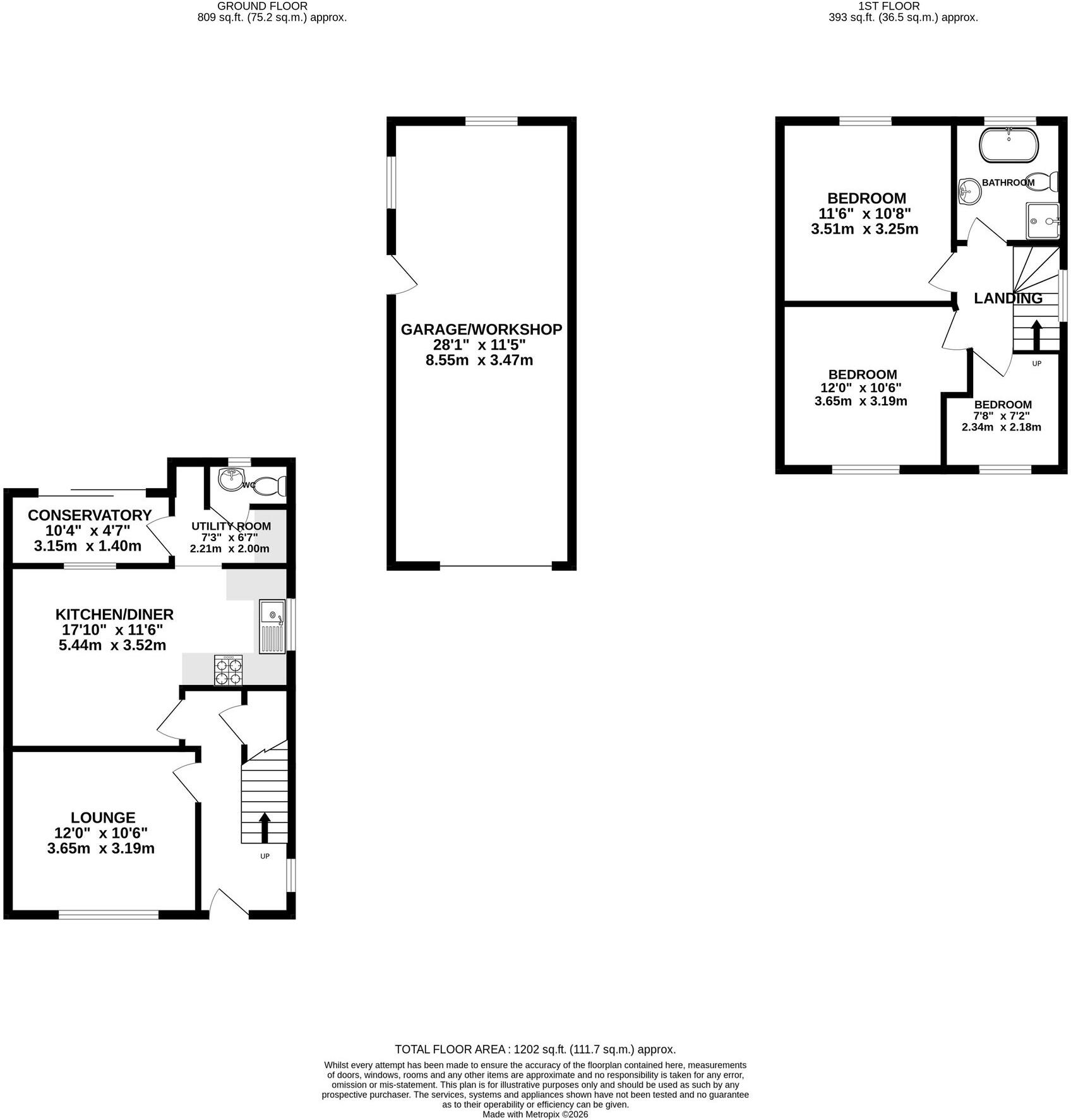 Rydon Road, Kingsteignton, TQ12 floorplan