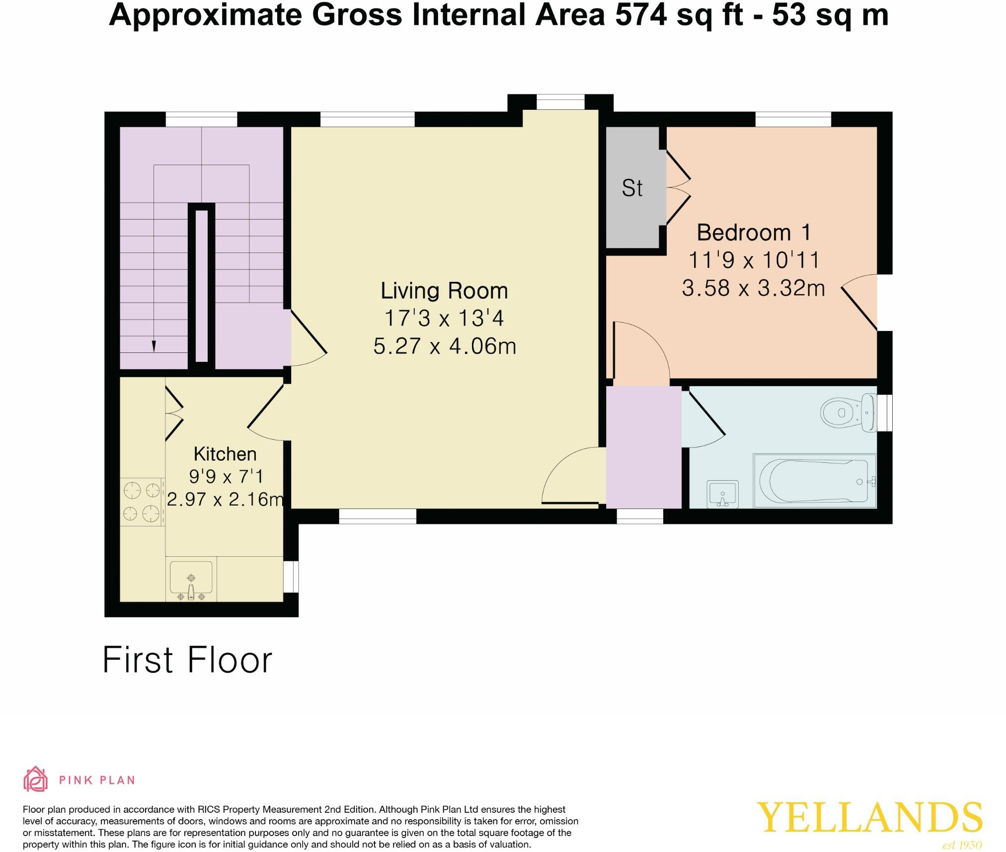 Claremont Grove, Woodford Green, Essex, IG8 floorplan