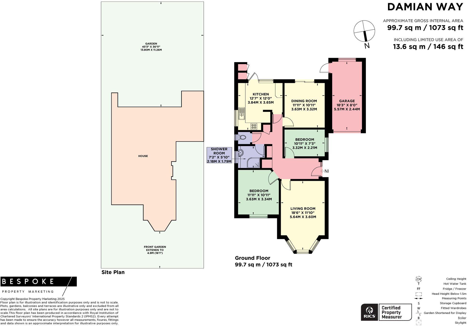 Damian Way, Hassocks, BN6 floorplan