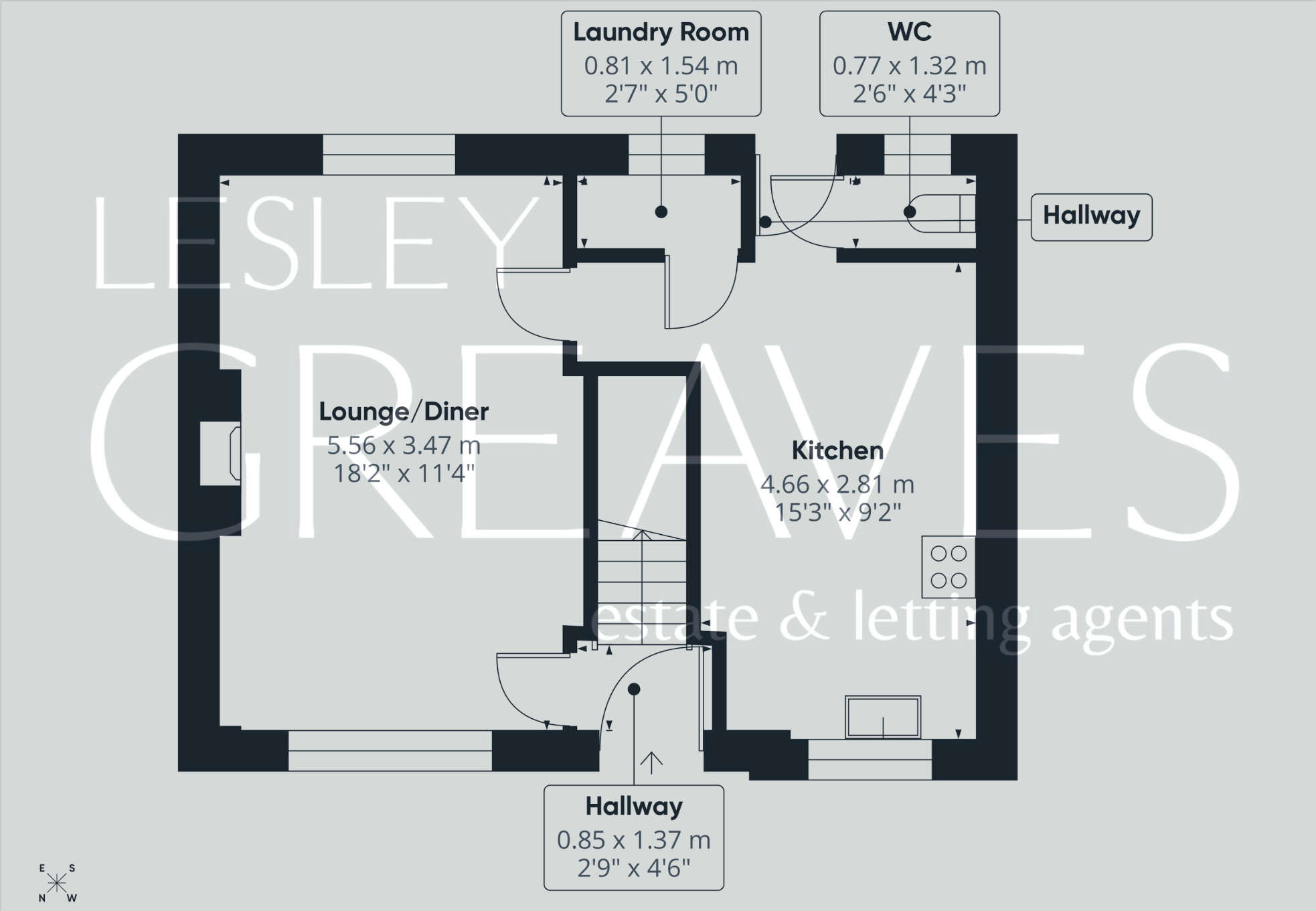 Conway Crescent, Carlton, Nottingham floorplan