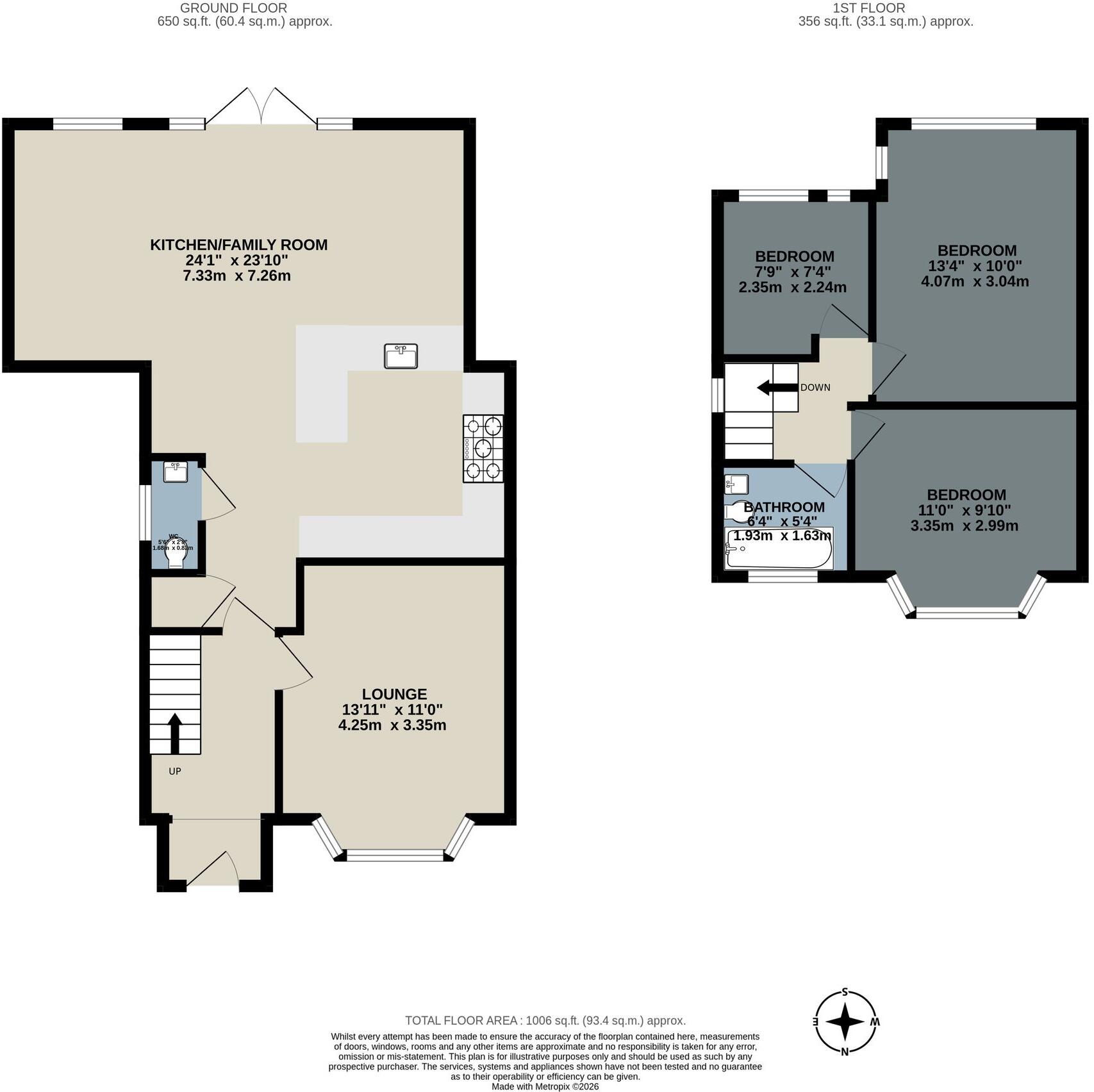 Marsden Road, Romiley, Stockport. floorplan