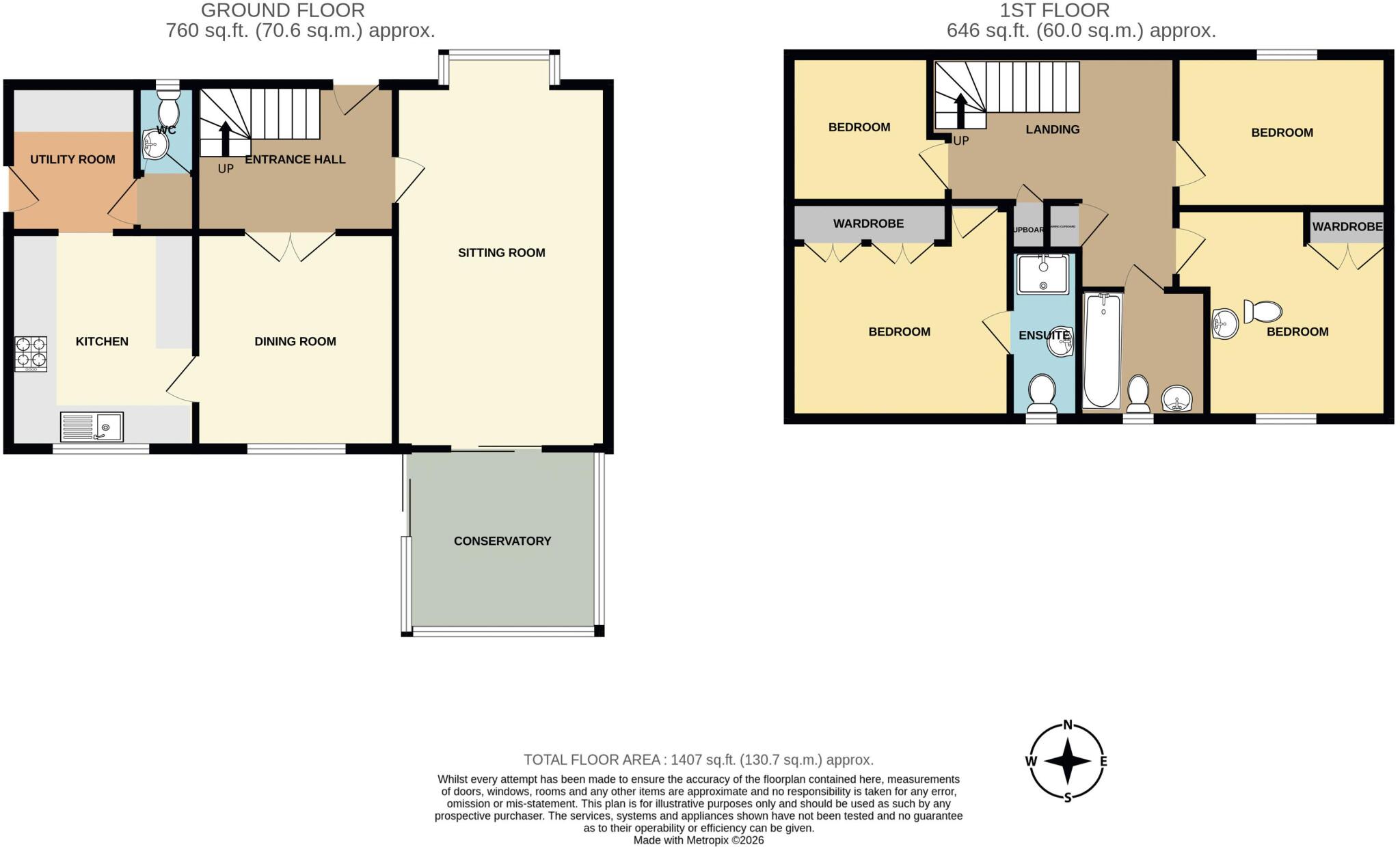 Farriers Green, Taunton floorplan