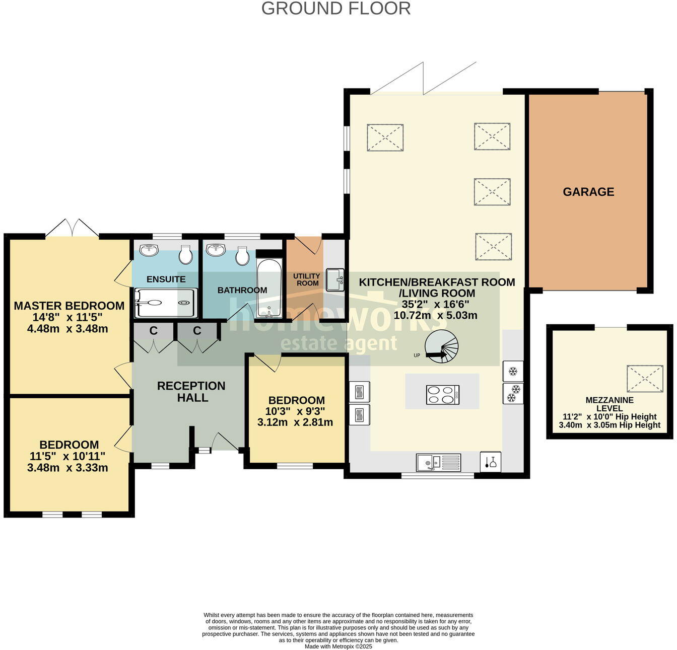 Etling Green, Dereham, NR20 floorplan