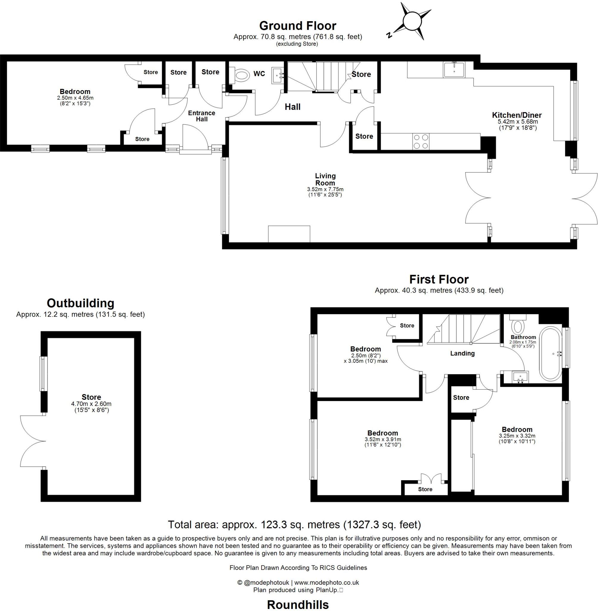 Roundhills, Waltham Abbey floorplan