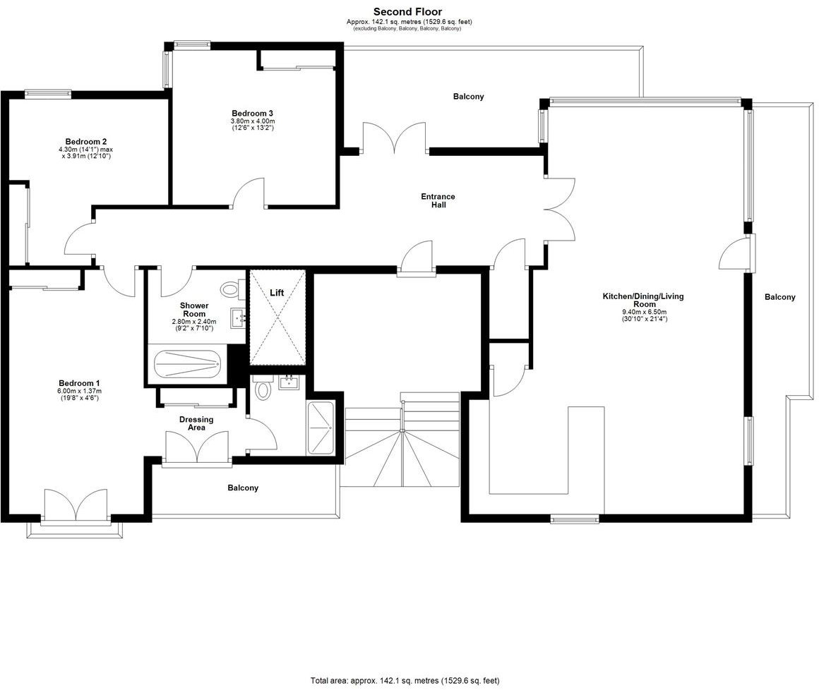 Nexus, Roushill, Shrewsbury floorplan