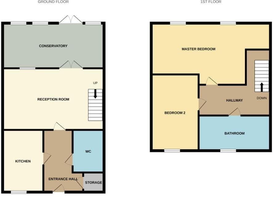 Rushmere Close, Raunds, Wellingborough, NN9 floorplan