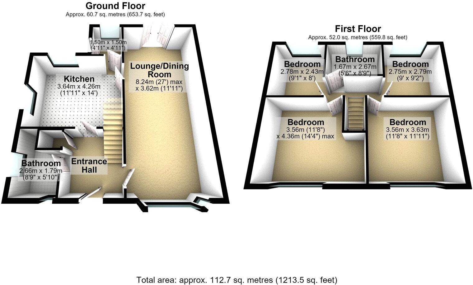 29, Kirkdale Drive, Royton, Oldham, Greater Manchester, OL2 floorplan