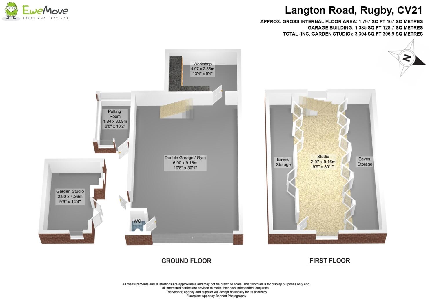 Langton Road, Rugby CV21 floorplan