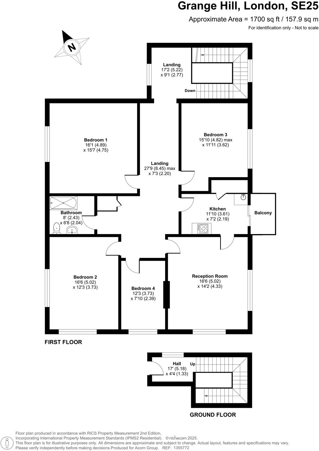 Grange Hill, London floorplan