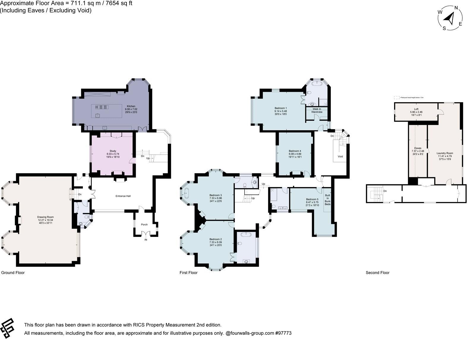 1, Netherswell, Stow on the Wold, Cheltenham, Gloucestershire, GL54 floorplan