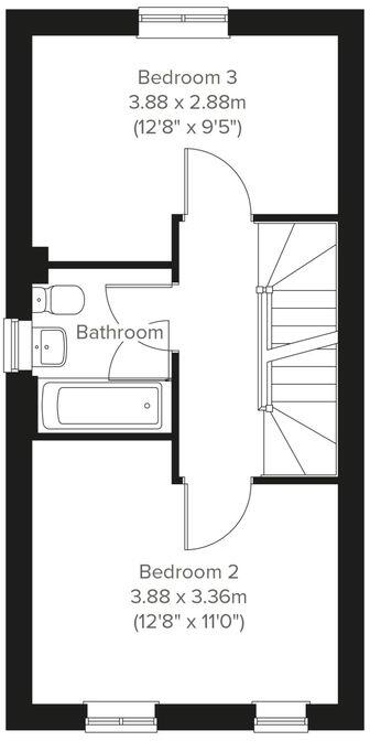 Mill Green Gardens, Penwortham, Preston, PR1 floorplan