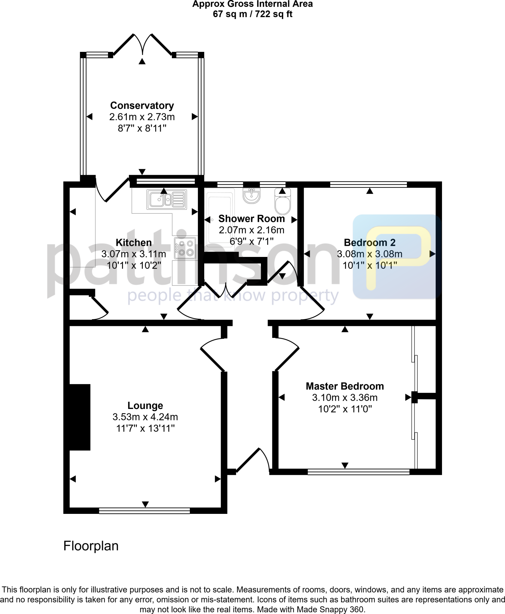 Riversdale Avenue, Choppington, Northumberland, NE62 5LE floorplan